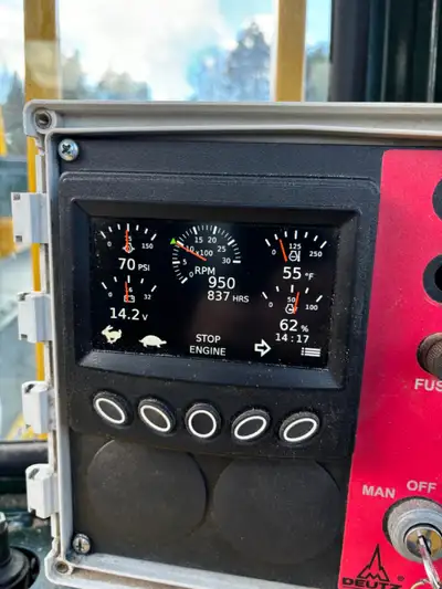 Cordking CS 1830 Circular Saw 837 Hours 74 HP Deutz Turbo Diesel Engine 34 Ton Splitter Hydraulic Fo...