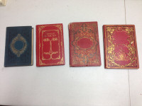 Lot de 4 livres rares et antiques 1887 à 1935