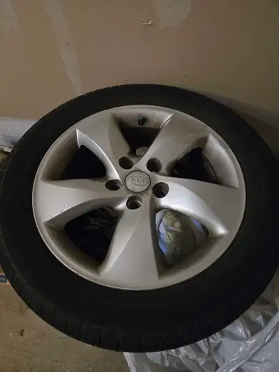 4 rims and 4 tires for $375.