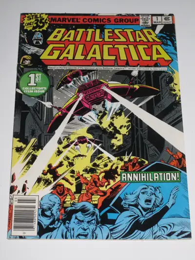 Marvel Comics Battlestar Galactica#1 1st series! comic book, View more