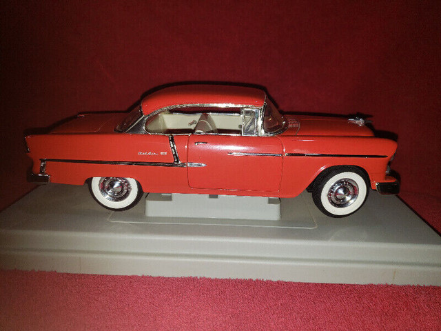 Ertl American Muscle Diecast Die Cast 1955 Chevrolet Bel Air 118 in Toys & Games in Sarnia - Image 2