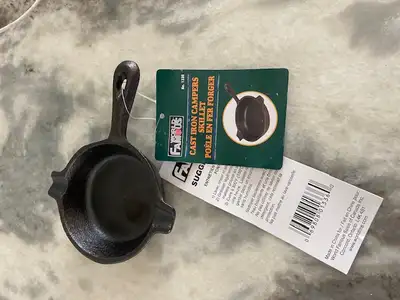 Brand new cast iron one egg 3" pan, View more