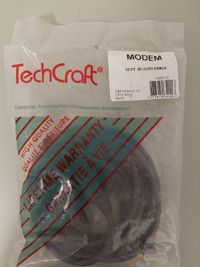 TechCraft 10 FT Modem Cable (New)