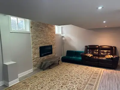 Basement apartment for rent