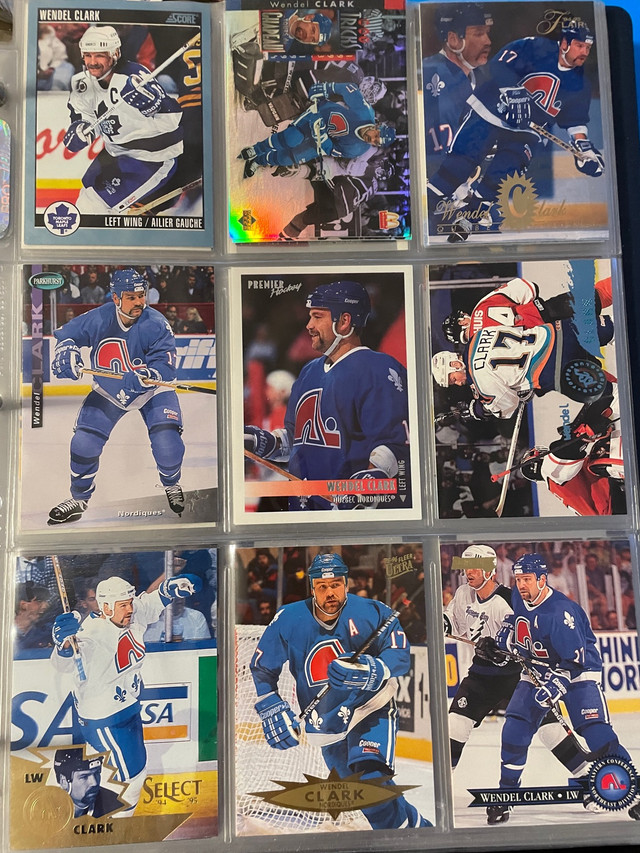 Collection of around 60 Wendel Clark cards in Arts & Collectibles in Hamilton - Image 2