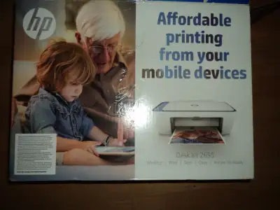 PRINTER HP DESK JET 2655-- NEW, View more