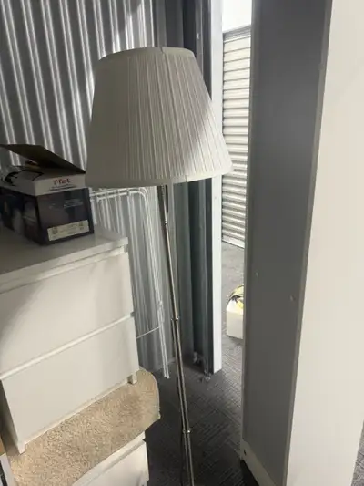 Floor: IKEA KRYSSMAST LED Floor Lamp – 120V, 13.3W, View more