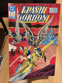 Flash Gordon Comic 4 Copper Age First Print 1988 DC Jurgens Patt
