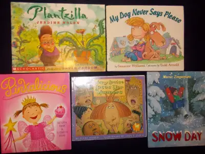 5 picture books for children, View more