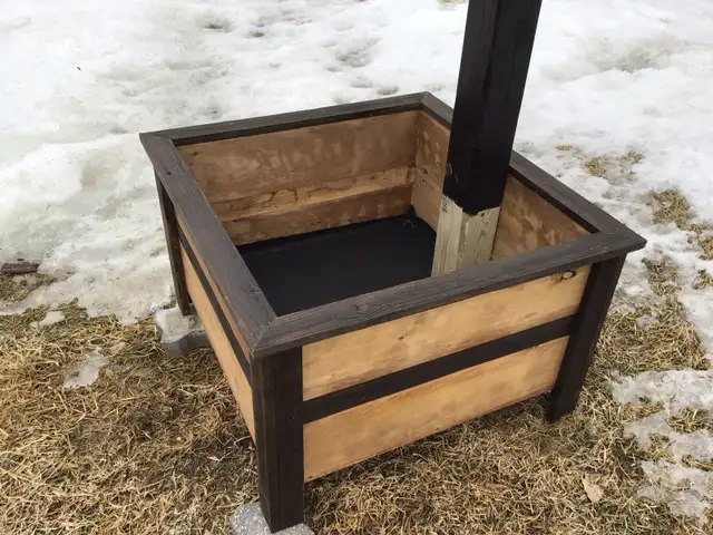 4 x 4 post planter 65565393480961121
