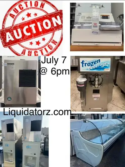 I am selling commercial restaurant equipment in used condition. Please see photos for condition. If...