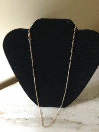 10kt, 24” Gold Link Chain