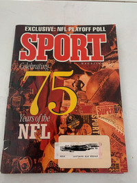 Sport Magazine Celebrating 75 Years of the NFL - 1994