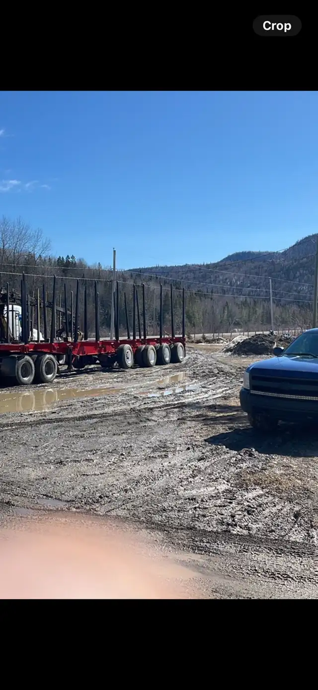 trailex remorque a billot log trailer  in Heavy Equipment Parts & Accessories in Gaspé - Image 2
