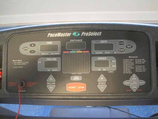 Treadmill-PaceMaster ProSelect $50 in Exercise Equipment in Vernon - Image 2