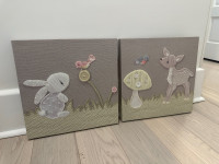 Lovely set of prints on canvas