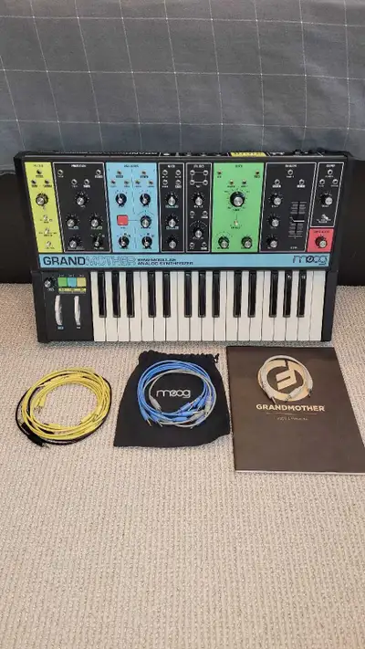 Moog Grandmother Semi-Modular Synthesizer, View more