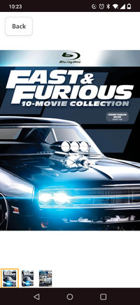 Fast and furious 10 movie collection Bluray new