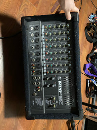 Yorkville MP8 DX power mixer and Speakers