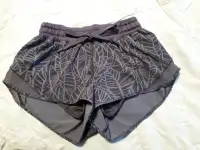 Lululemon running shorts, size 2