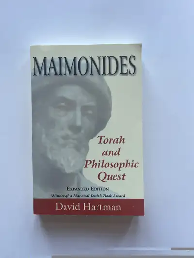 Maimonides, Expanded Edition: Torah and Philosophic Quest, View more