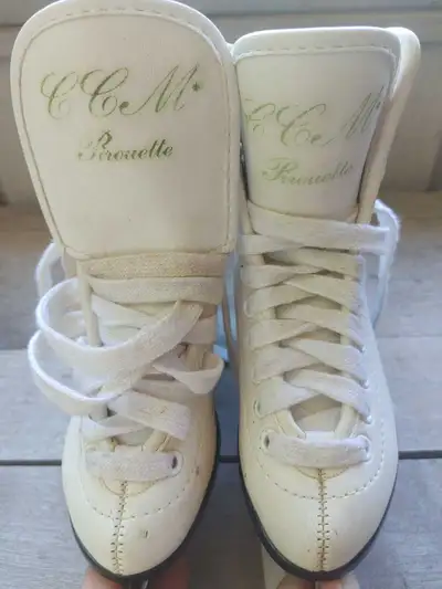 CCM Pirouette girls figure skates Size 13 - 15$OBO, View more