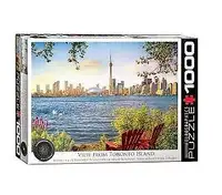 PUZZLE BELVÉDÉRE 1000 TORONTO ONTARIO COMME NEUF TAXE INCLUSE