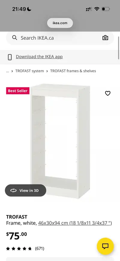 IKEA Trofast Frame, View more