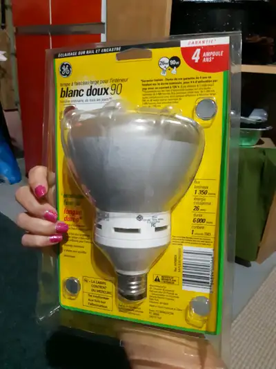 Brand new indoor flood light x 3 soft white, View more