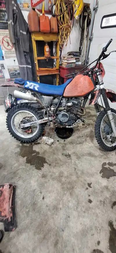 Restoration project. Engine runs and shifts. Everything there except speedometer. May trade for smal...