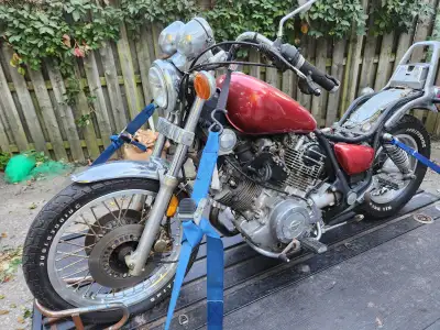 Complete bike except wheels Let me know what you need, aftermarket exhaust, I do have seat in great...