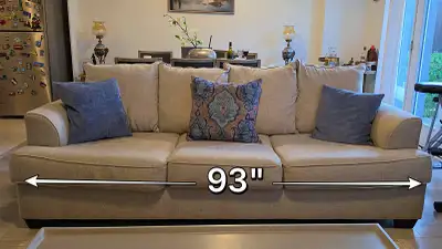 Contemporary Sofa and Love Seat - Modern and Comfortable!, View more