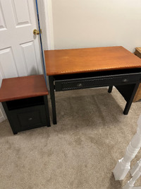 Desk and side table - free to a good home