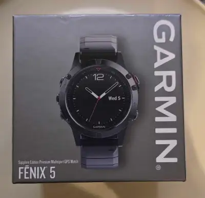 Garmin Fenix 5 Sapphire - Metal Band, View more
