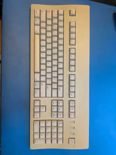 In great condition. The spring loaded height adjustment works really well still. It has damped ALPS...