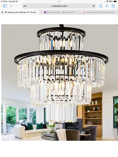 modern crystal chandelier, View more