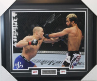 Georges St-Pierre signed autograph UFC MMA 16x20 framed