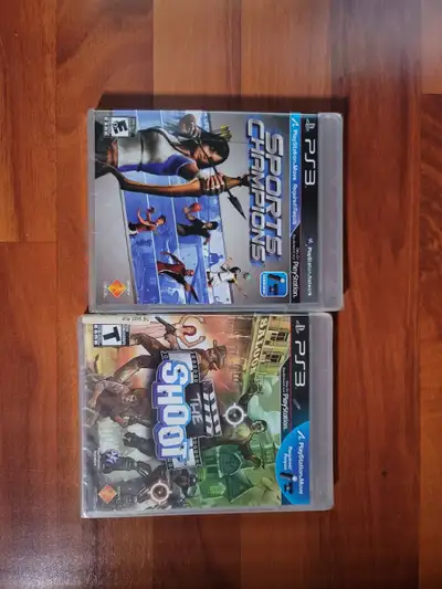 Ps3 move shooting games: the shoot and sports champions sealed n, View more