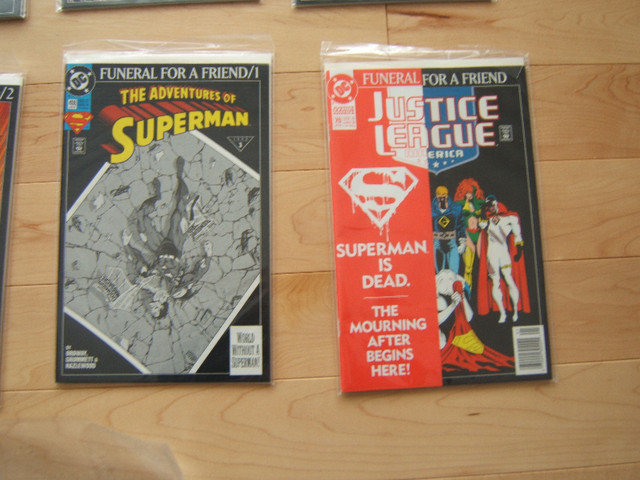 Superman "Funeral For A Friend" in Arts & Collectibles in Oakville / Halton Region - Image 2