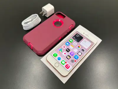 iPhone 8 64GB Rose Gold - UNLOCKED - w/Rugged Case, View more