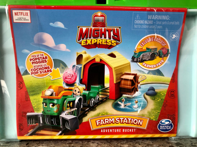 Ensemble train et rail.  Mighty Express. Neuf. in Toys in La Ronge - Image 4
