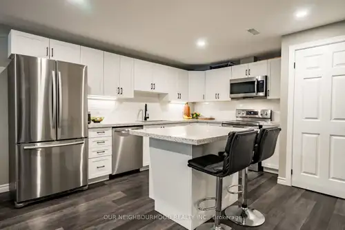 Look no further! Professionally renovated, this large basement suite in a legal duplex features 2 be...