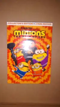 Minions The Rise of Gru DVD