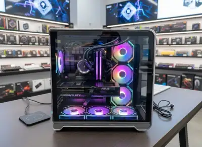 BRAND NEW GAMING PC AMD Ryzen 7 7800X3D ,32G, 1TB SSD RTX 5070 F, View more