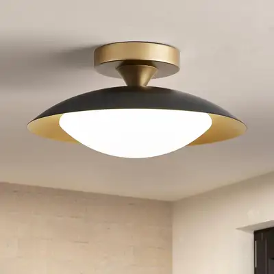 11.75 Modern Mid-Century LED Ceiling Light, Dimmable S, View more
