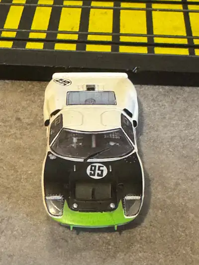 AFX/Racemasters Ford GT40MarkII#95 Daytona slot car, View more