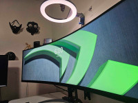Agon AOC HDR 49 inch curved monitor.