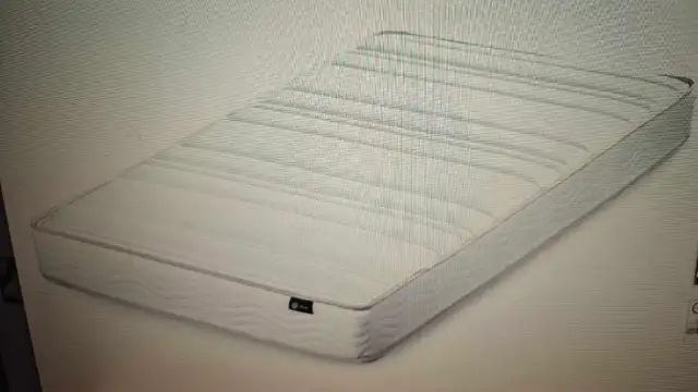 New Deluxe Twin Bed Frame & Mattress, unused in Beds & Mattresses in Bedford - Image 4