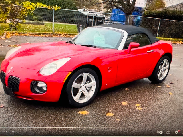 2007 Pontiac Solstice GXP in Cars & Trucks in Nanaimo