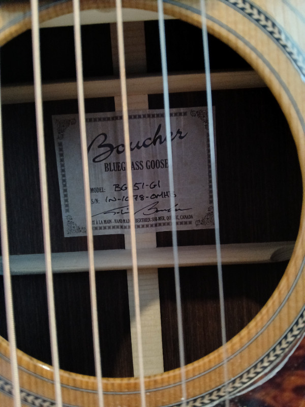 Boucher BG - 51 - G1 Acoustic Guitar in Guitars in Charlottetown - Image 3